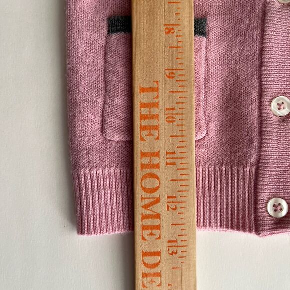 Marius‎ Nordic 100% Merino Wool Baby Girl Cardigan Sweater Fair Isle 9-12 Months - Picture 7 of 8